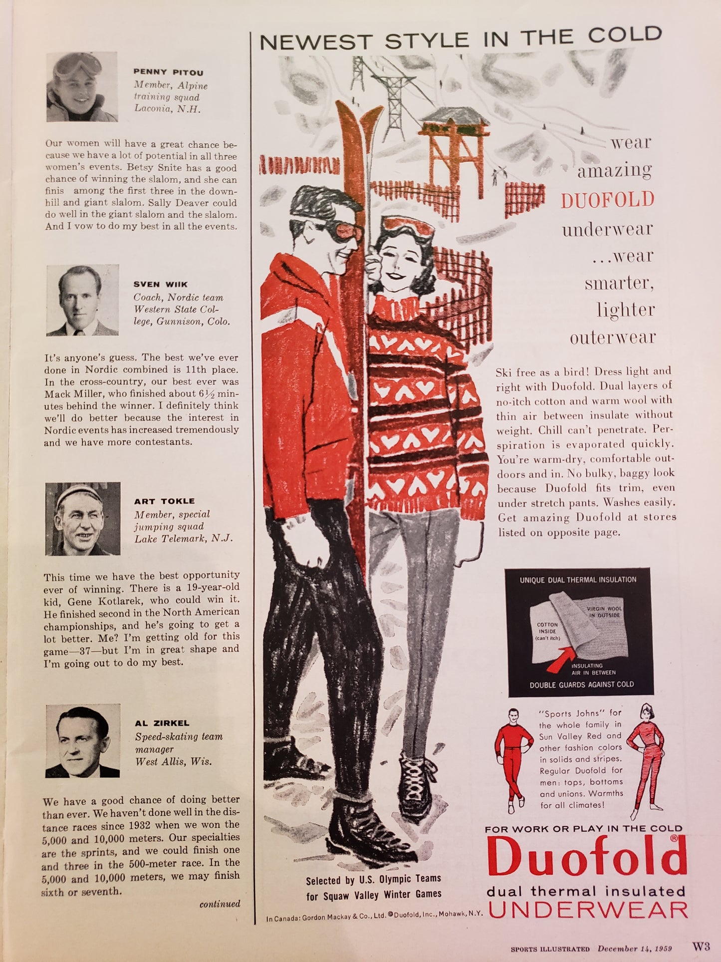 Sports Illustrated Dec. 14, 1959