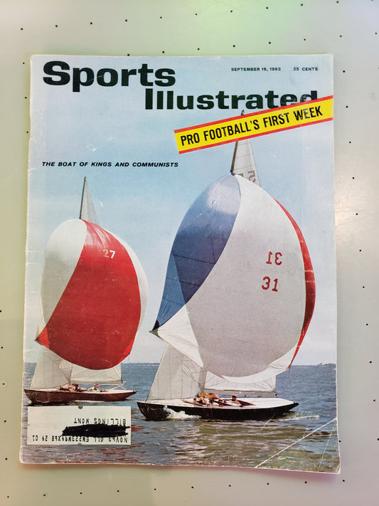 Sports Illustrated September 16, 1963