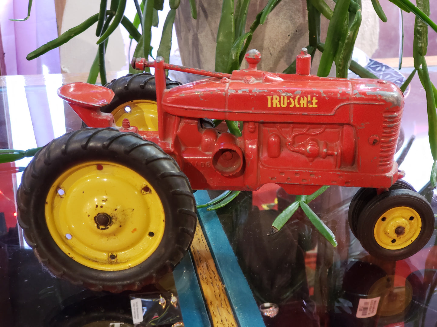 Tru Scale Red toy tractor