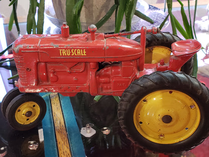 Tru Scale Red toy tractor