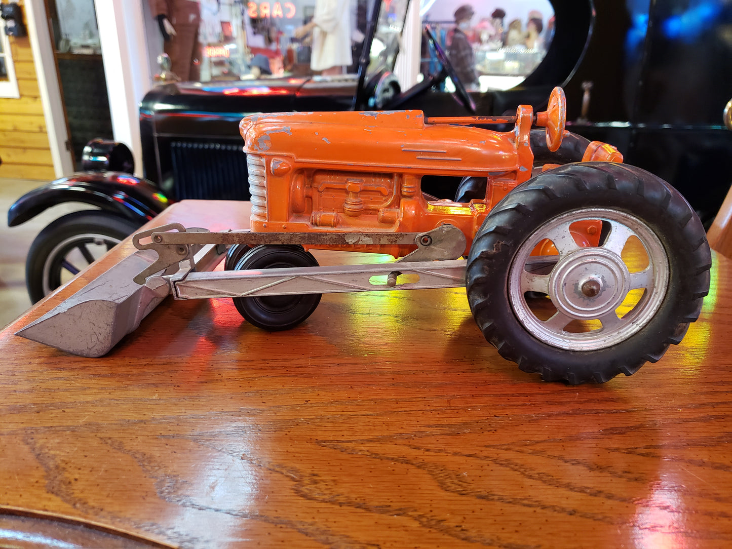 HUBLEY orange loader tractor