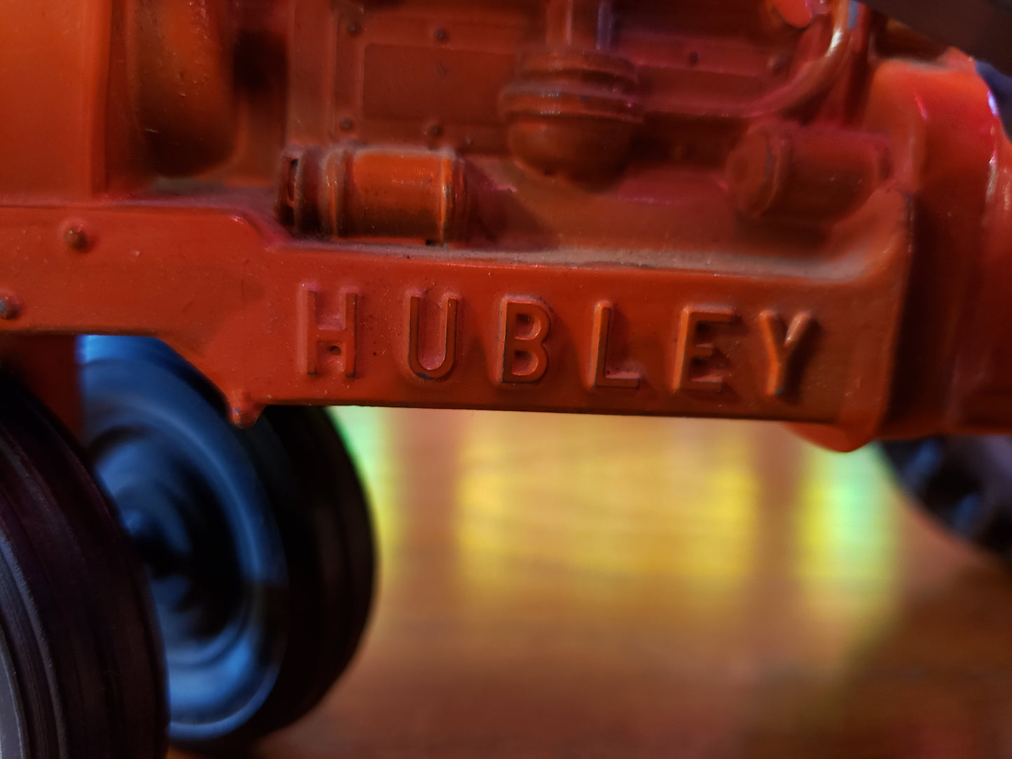 HUBLEY orange loader tractor