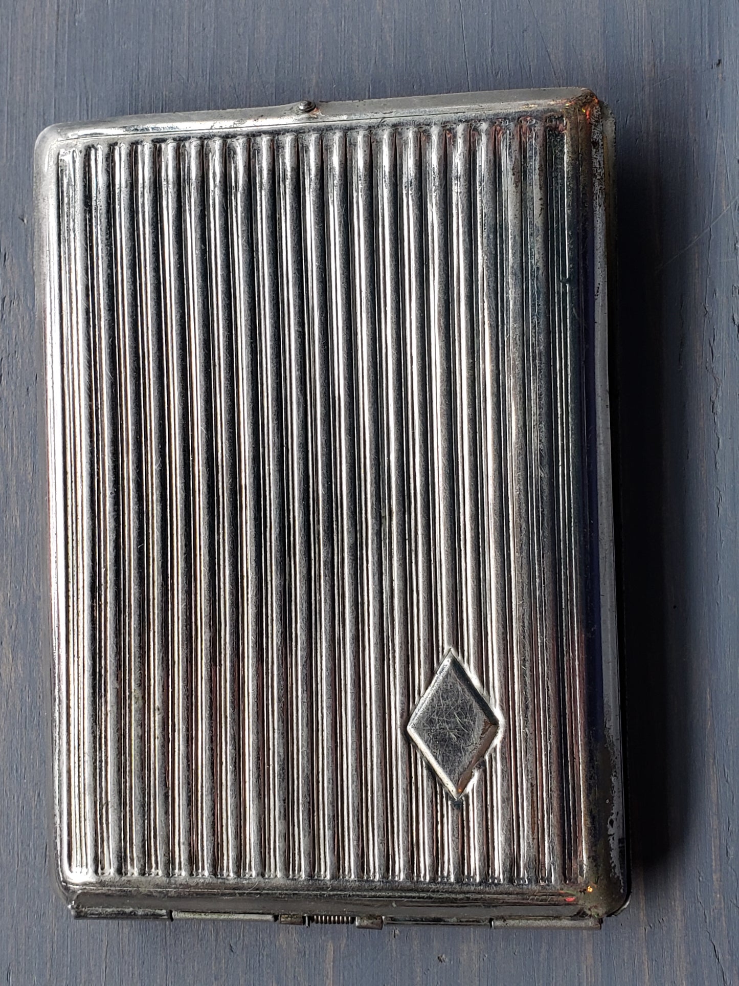 Vintage metal cigarette case