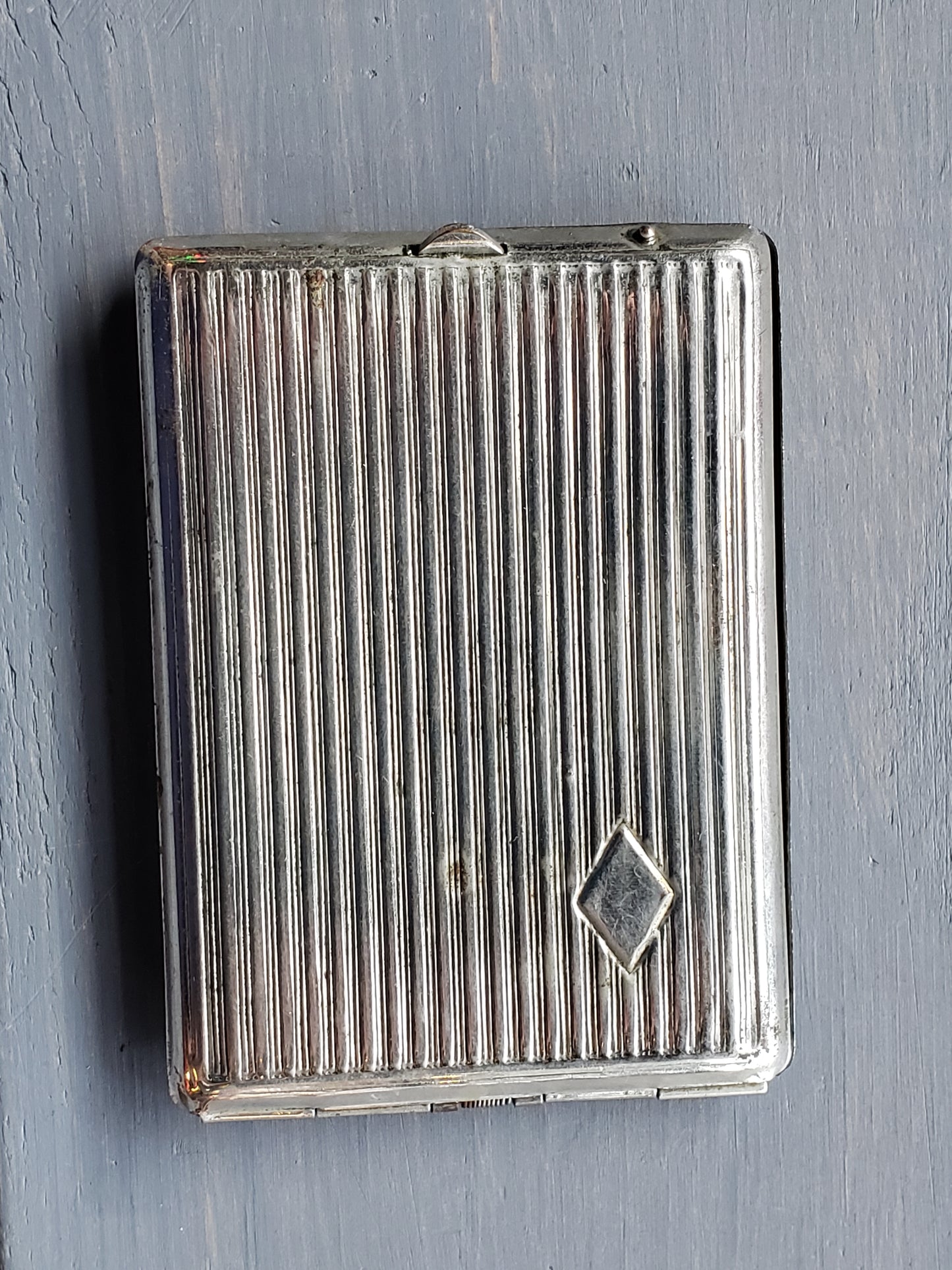 Vintage metal cigarette case