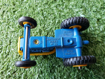 Lesney Ford Tractor and Hay Trailer