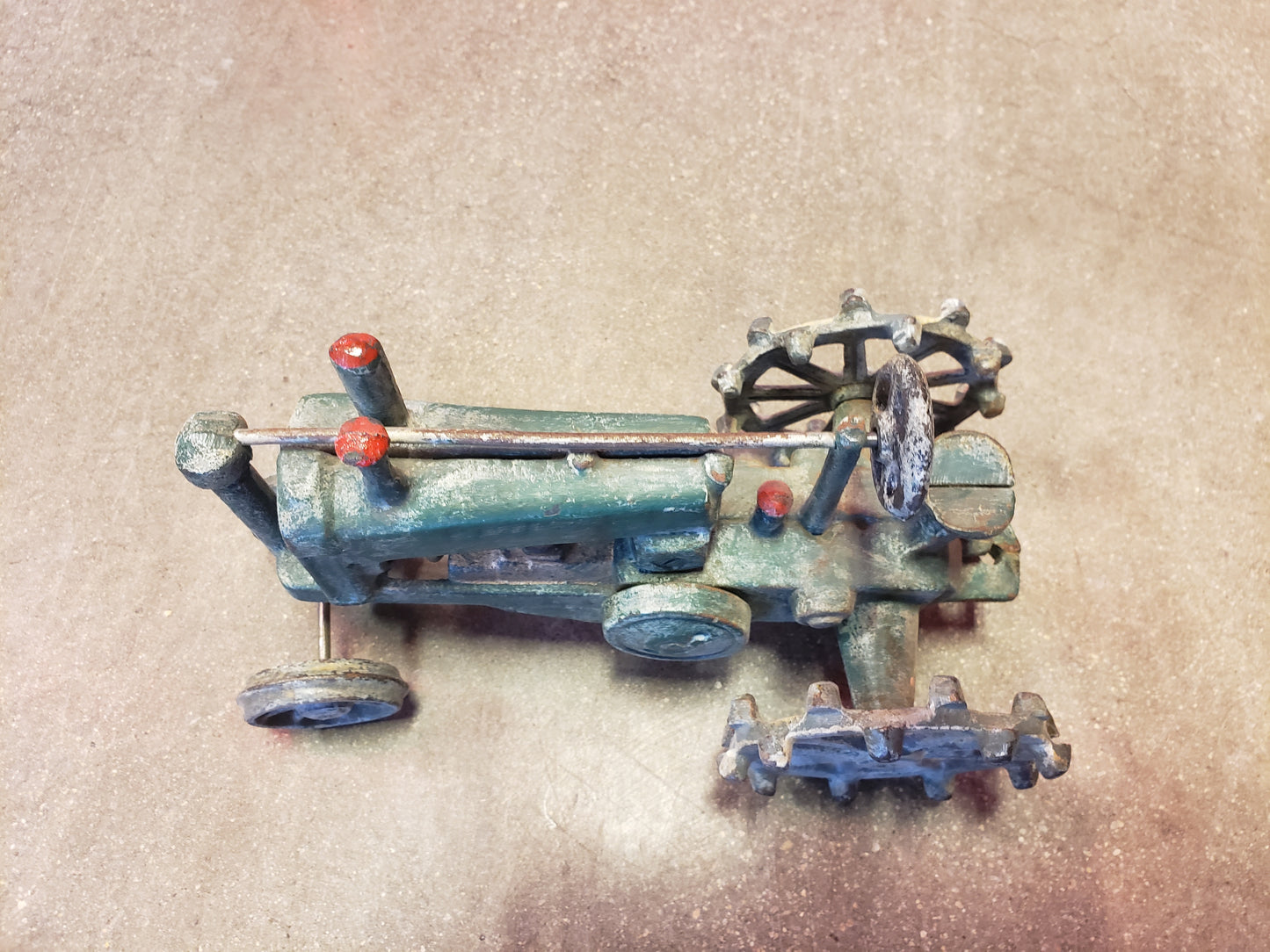 1930s -1940's cast iron tractor toy