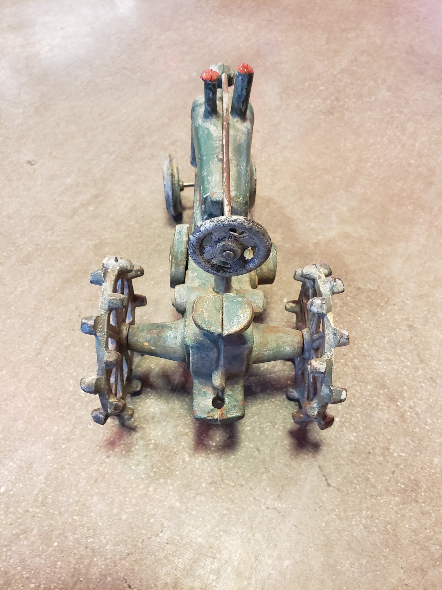 1930s -1940's cast iron tractor toy