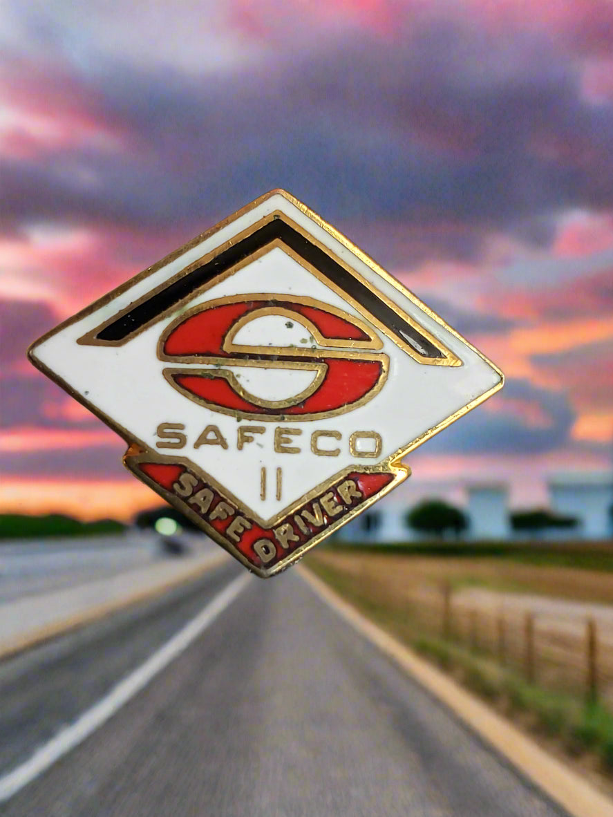 Safeco Safe Driver hat pin – Frontier Auto Museum