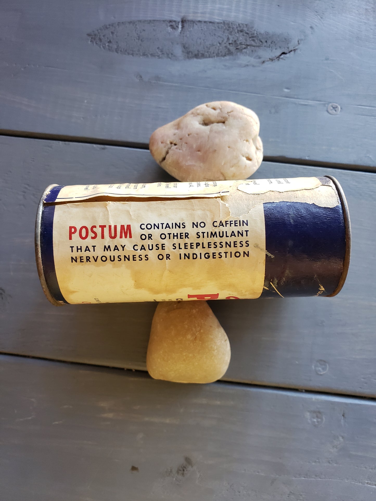 Instant Postum vintage tin