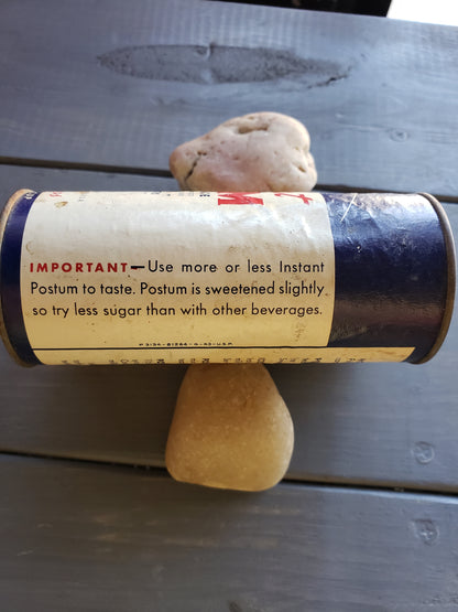 Instant Postum vintage tin