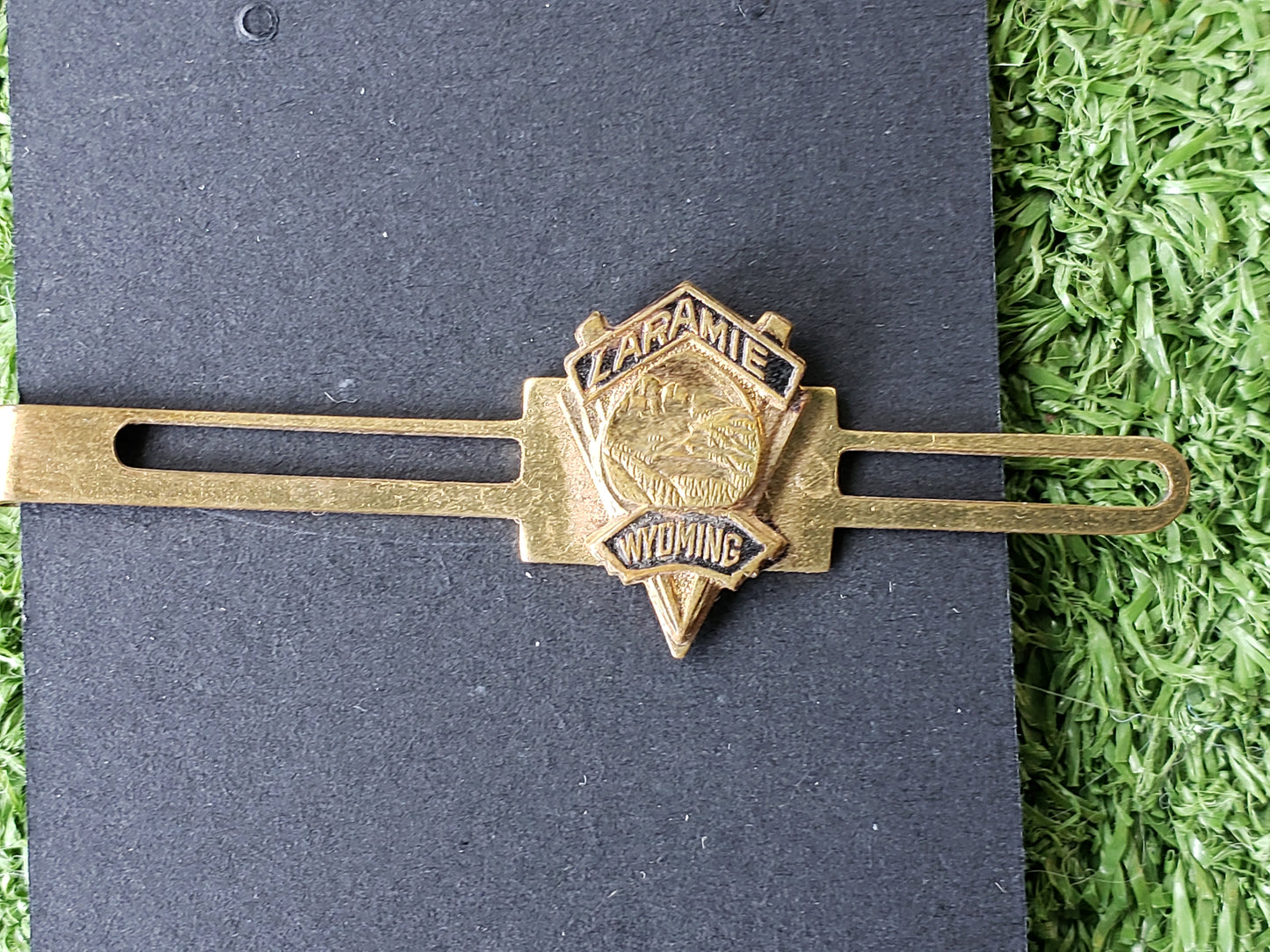 Laramie Wyoming vintage tie clip