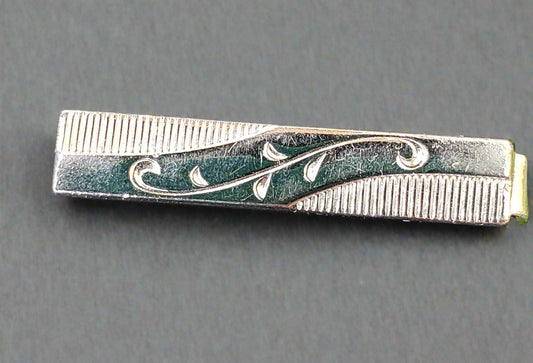 Vintage Scroll Style Tie Clip