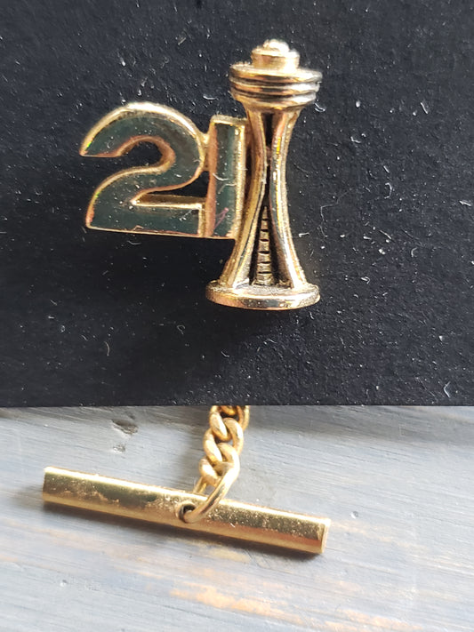 Space Needle World's Fair Tie Tie Tack