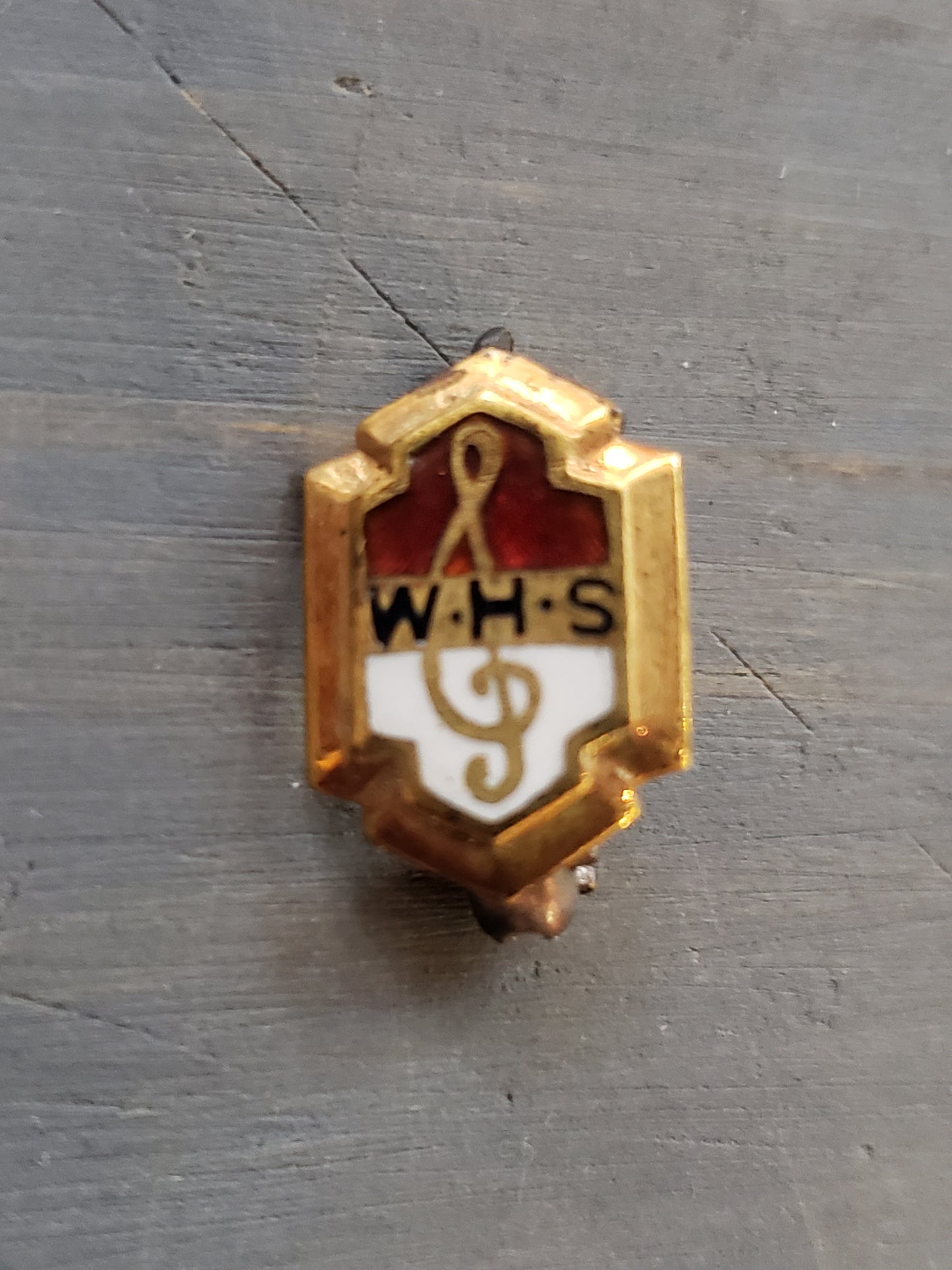 Vintage WHS Orchestra Pin 1/10 GF