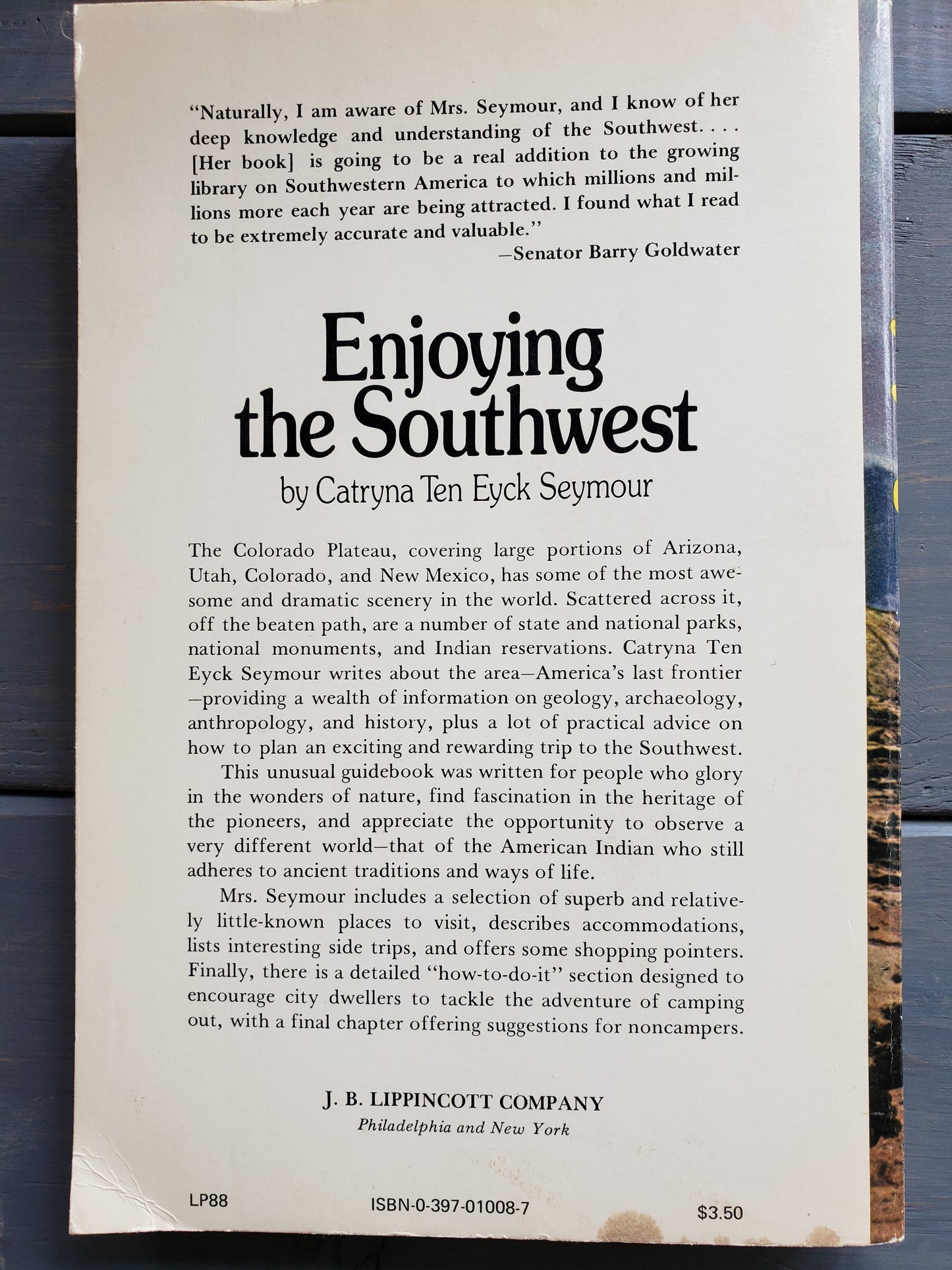 Enjoying the Southwest by Catryna Ten Eyck Seymour (1973)