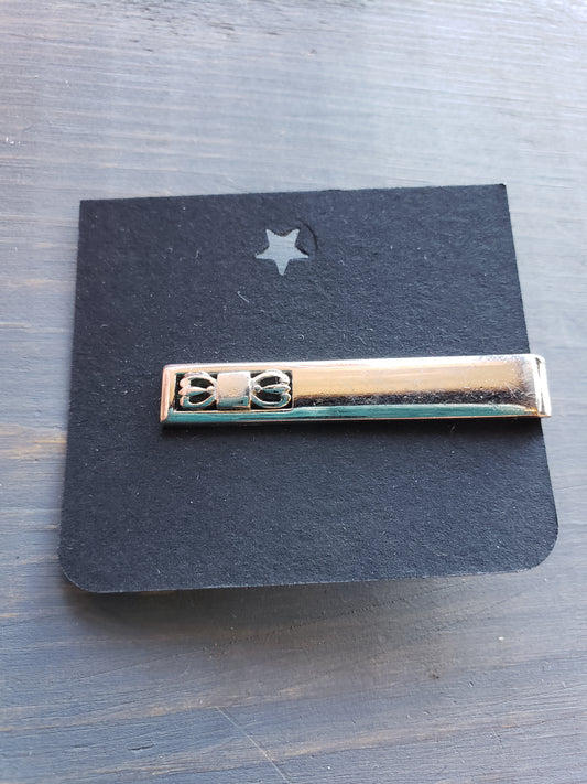 SWANK Bow style Vintage Tie Clip