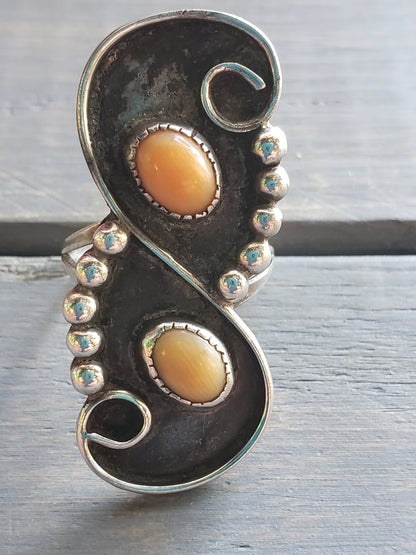 .925 Artisan ring size 8