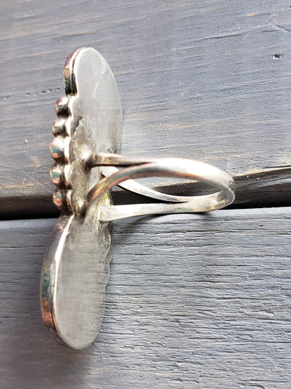 .925 Artisan ring size 8