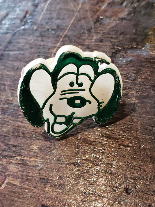 Vintage plastic "Goofy" ring