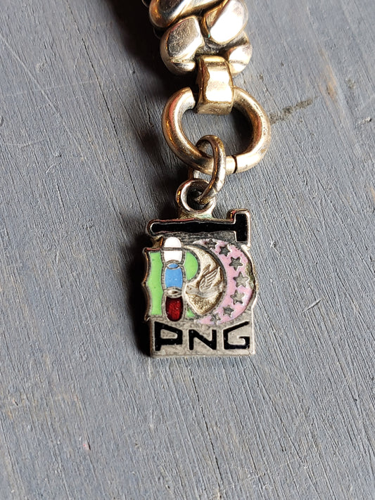 Oddfellows PNG watchband with charm