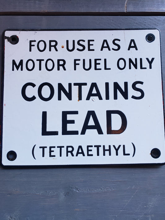 Tetraethyl gas pump plate***