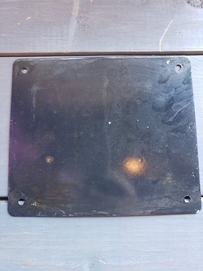 Tetraethyl gas pump plate***
