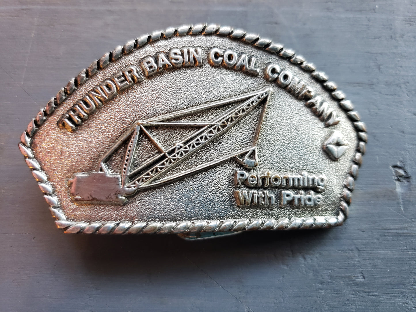 Thunder Basin Coal Company belt buckle