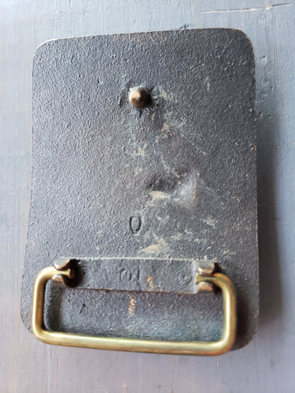 Rawhide Mine Safety Award belt buckle