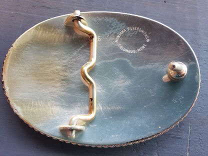 Montana Silversmiths Horse and Cowboy belt buckle