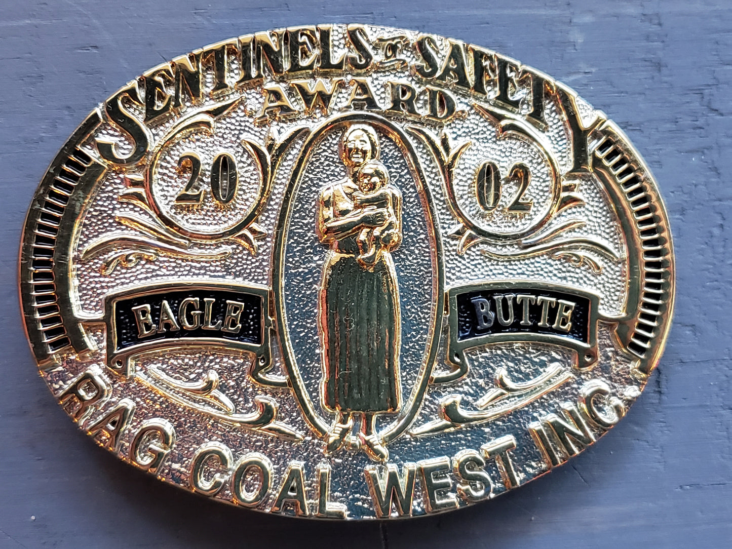 2002 Eagle Butte Coal Mine buckle