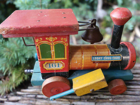 1950's Looky Chug-Chug Train toy