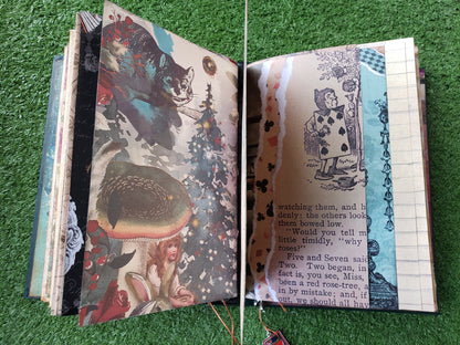 Alice in Wonderland themed Journal