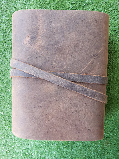 Victorian Journal - Leather Cover with Key
