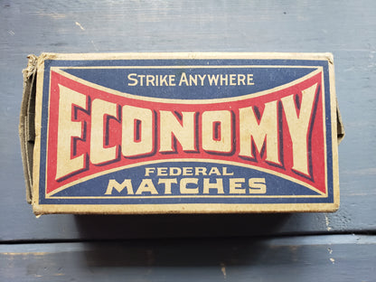 Federal Economy Matches (empty box)