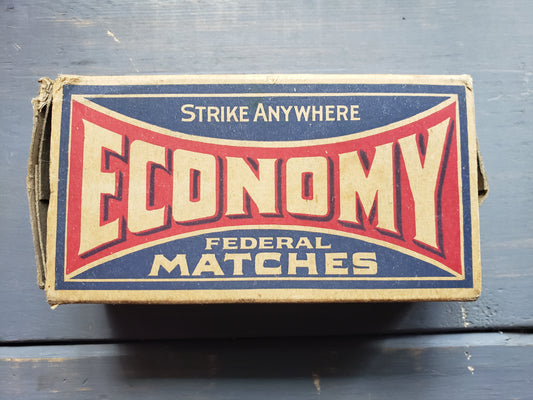 Federal Economy Matches (empty box)