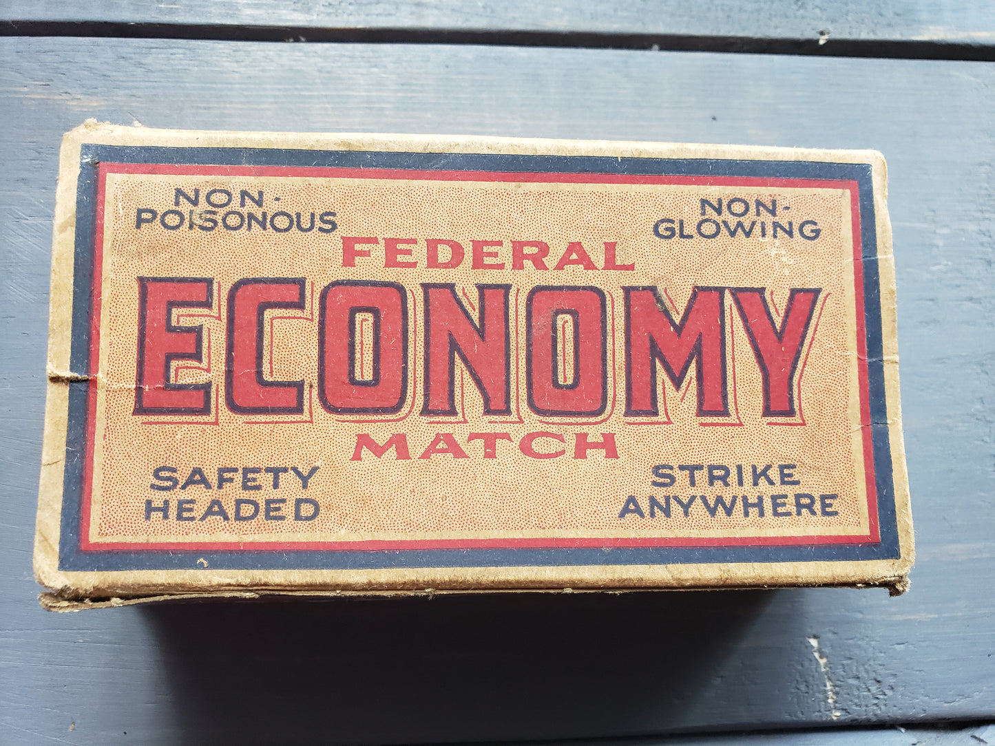 Federal Economy Matches (empty box)