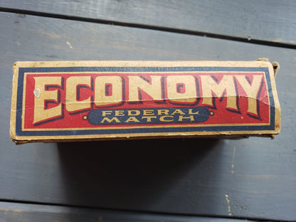 Federal Economy Matches (empty box)