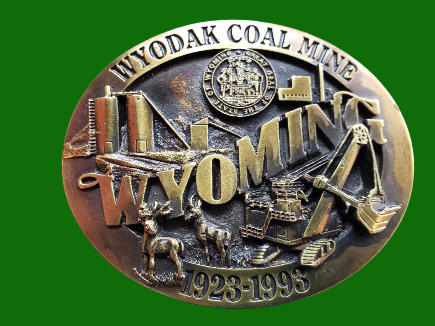 Wyodak Coal Mine belt buckle