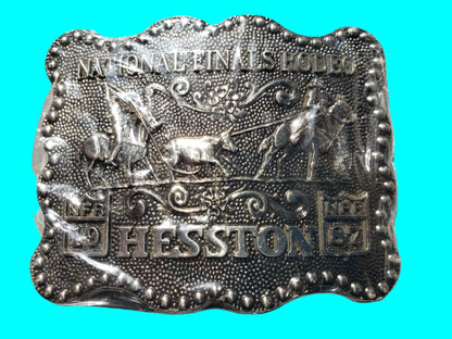 1987 National Finals Rodeo Belt Buckle