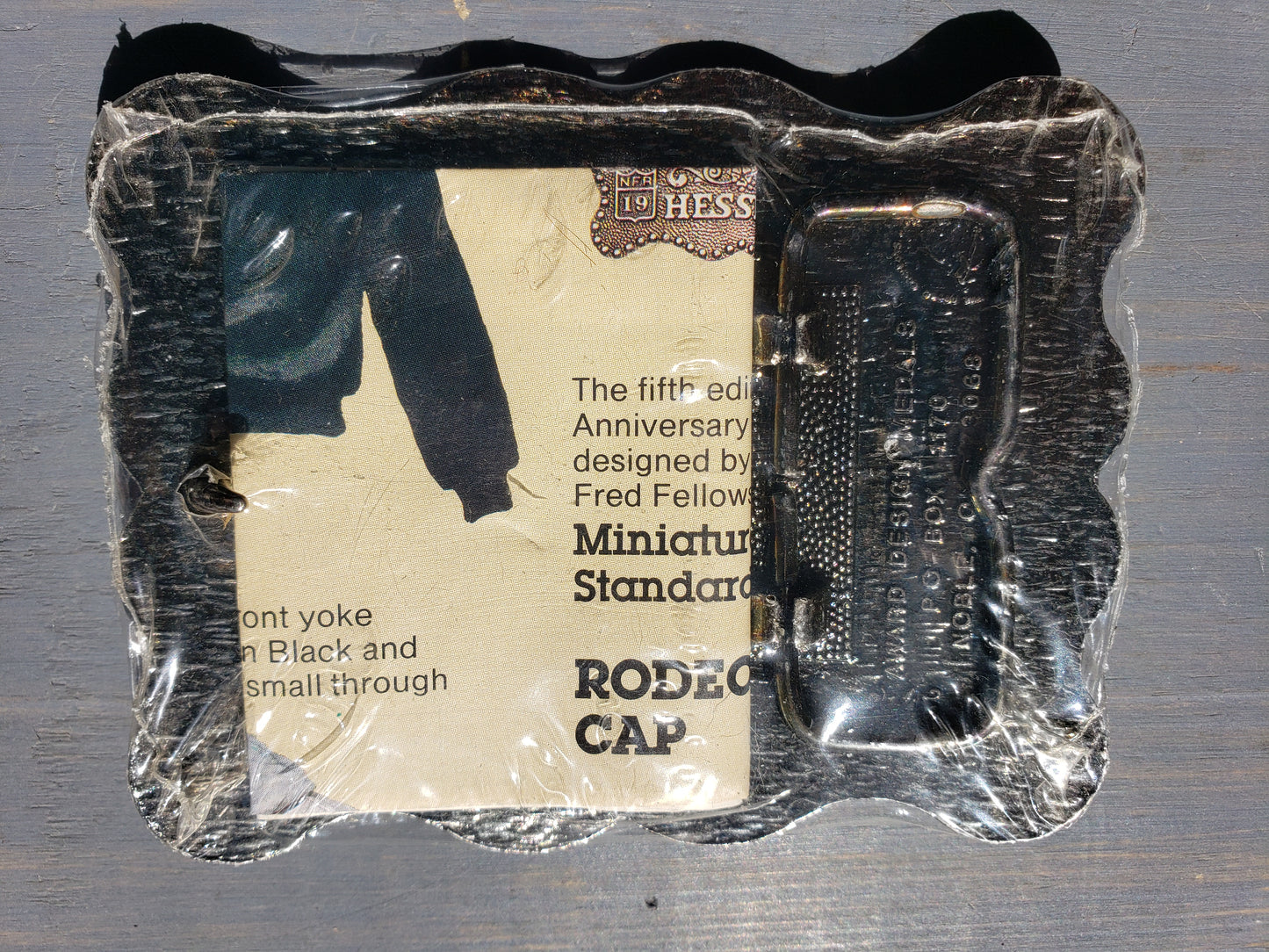 1987 National Finals Rodeo Belt Buckle