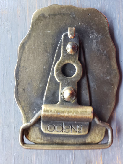 FRANK name belt buckle