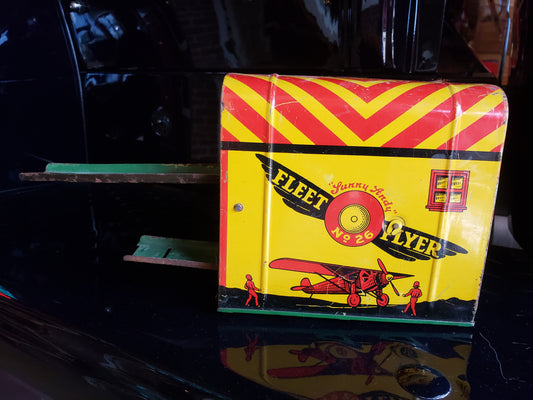 Sunny Andy No. 26 Fleet Flyer wind up tin toy
