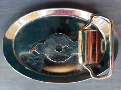 Jack Daniels logo belt buckle