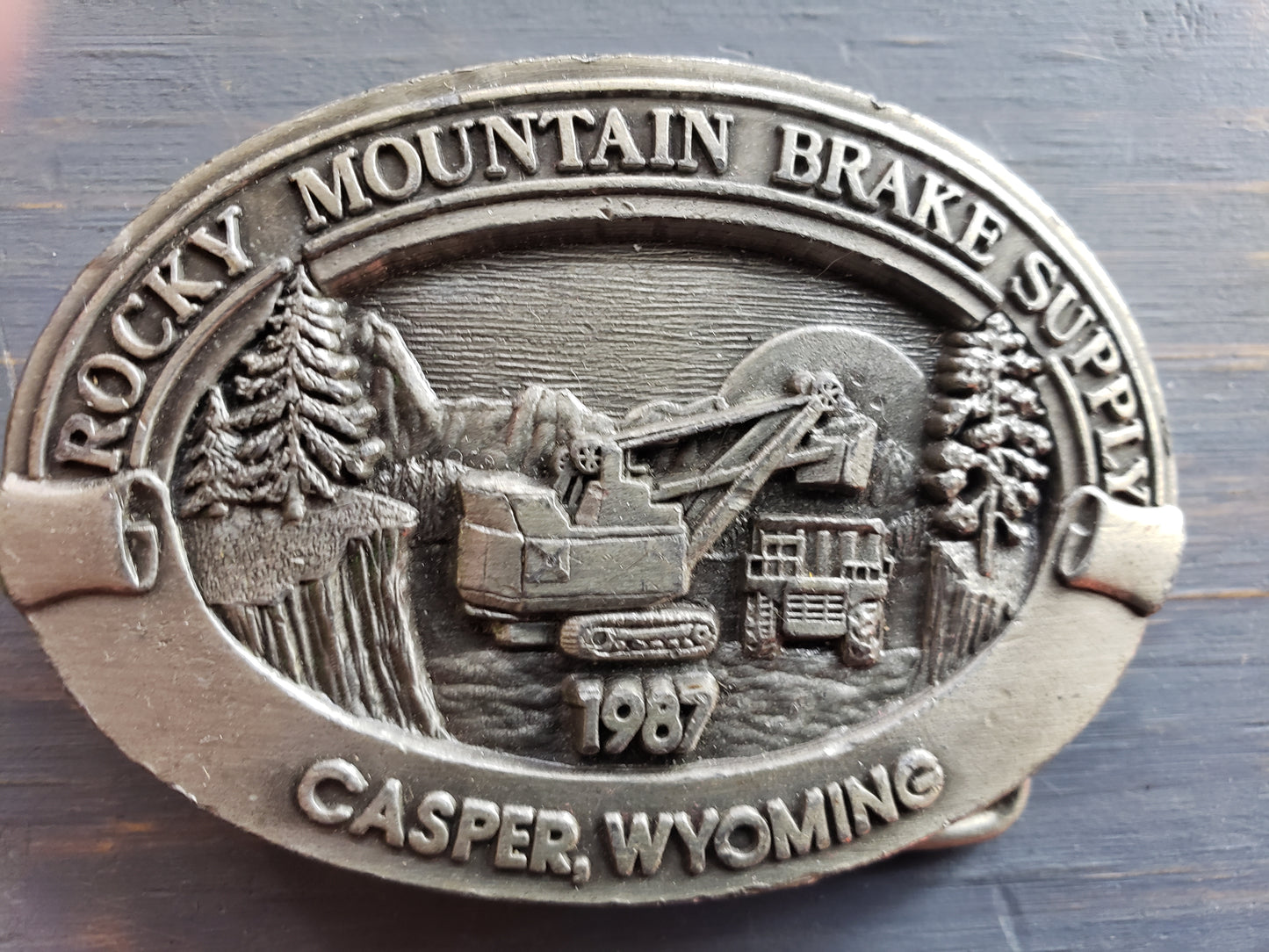 1987 Rocky Mountain Brake Supply belt buckle
