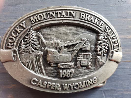 1987 Rocky Mountain Brake Supply belt buckle