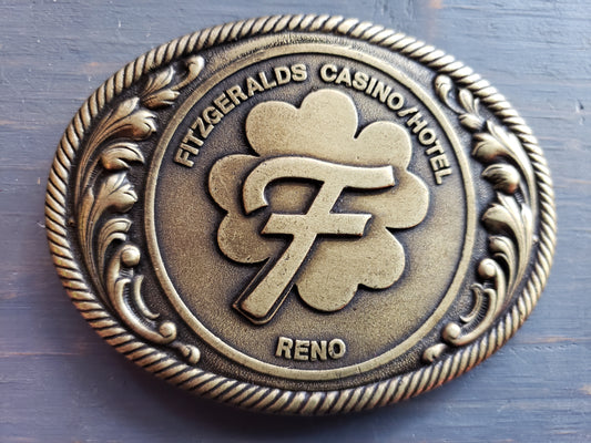 Fitzgeralds Casino/Hotel of Reno belt buckle
