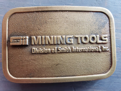 Smith Mining Tools belt buckle
