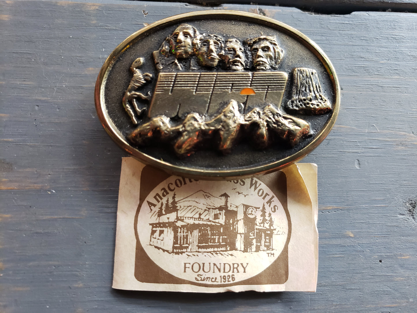 Wyodak Resources Belt Buckle