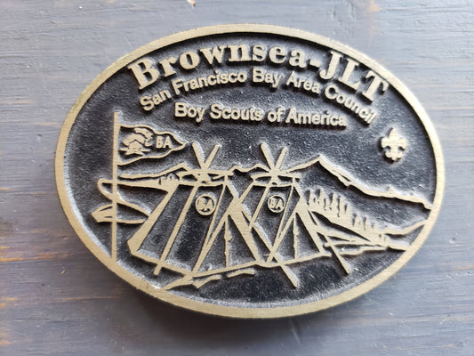 San Francisco Bay Boy Scout belt buckle