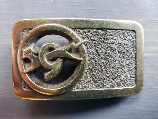 Union Carbide belt buckle
